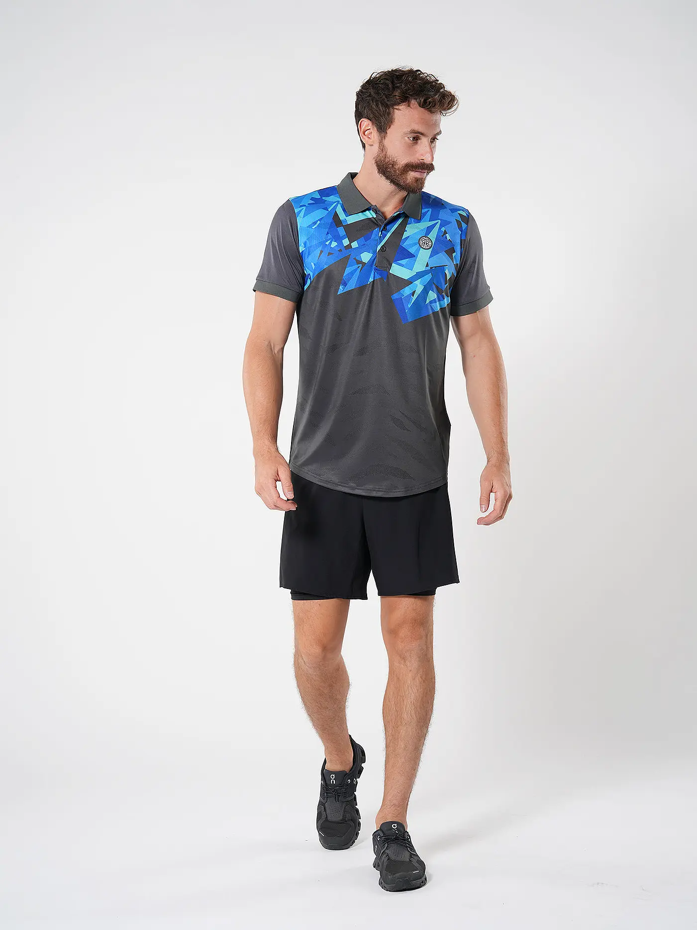 BIDI BADU | Herren Tennispolo Spike | 